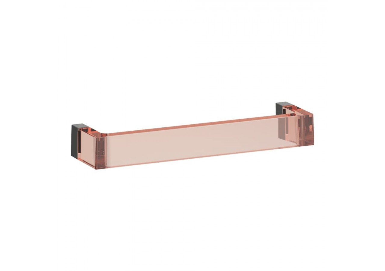 Porte-serviettes 'Rail' 300 mm plastique Kartell Rose poudré - H3813300930001 - Laufen