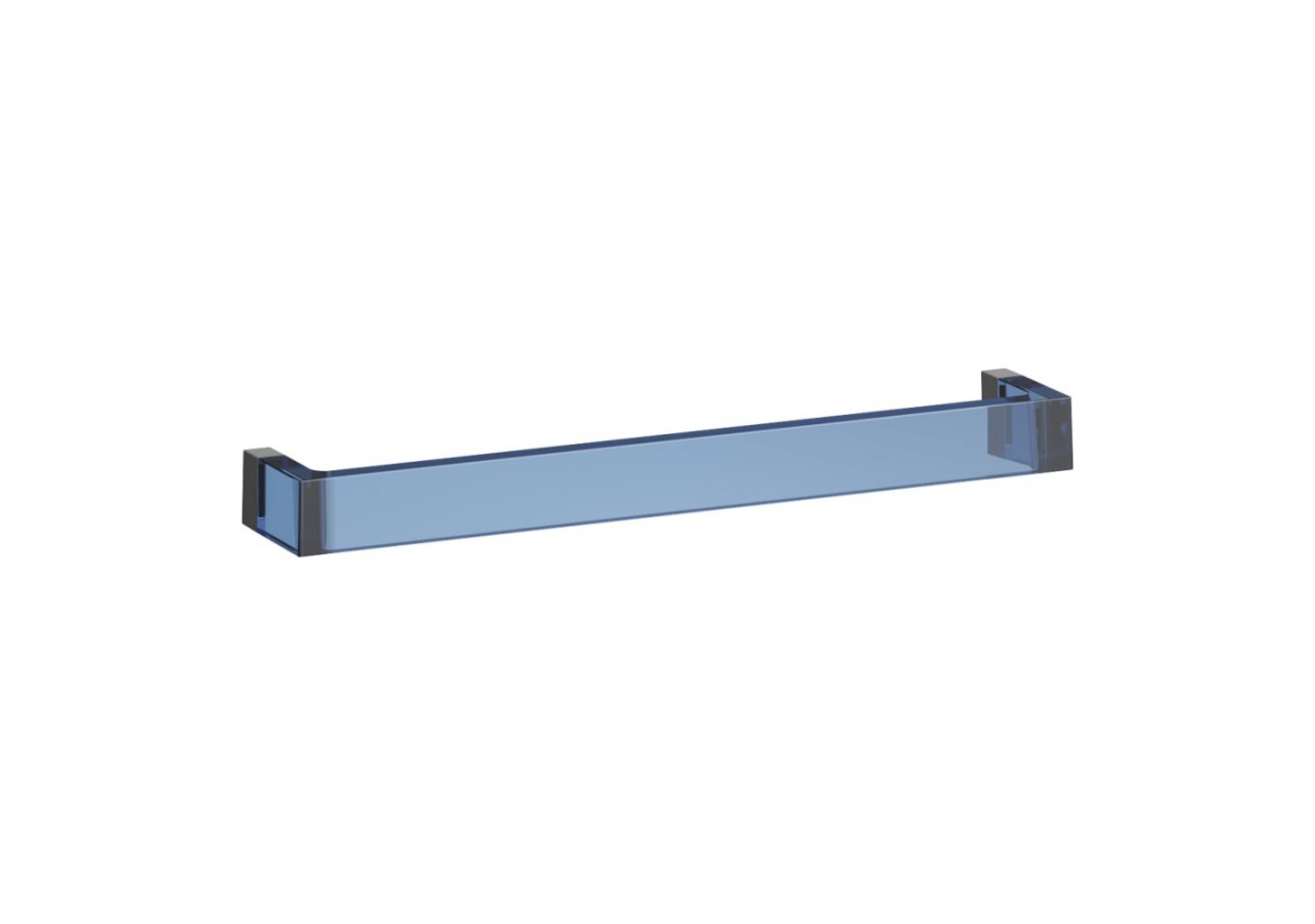 Porte-serviettes 'Rail' 450 mm plastique Kartell Bleu - H3813310830001 - Laufen