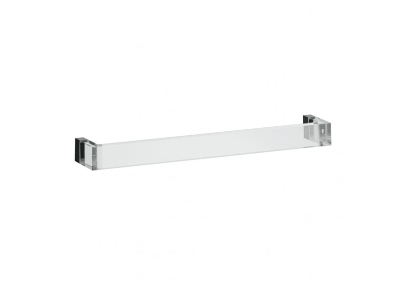 Porte-serviettes 'Rail' 450 mm plastique Kartell Transparent cristal - H3813310840001 - Laufen