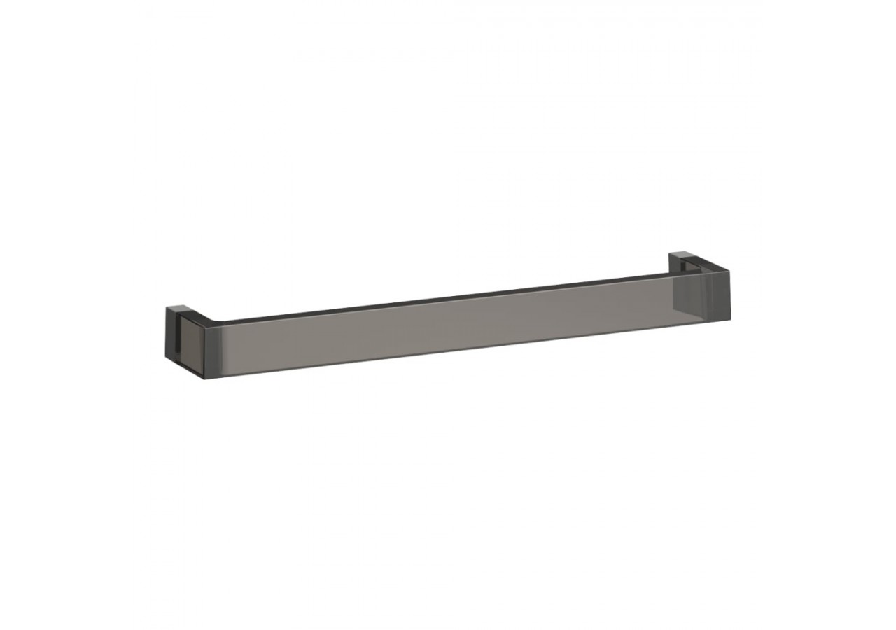 Porte-serviettes 'Rail' 450 mm plastique Kartell Fumé - H3813310850001 - Laufen