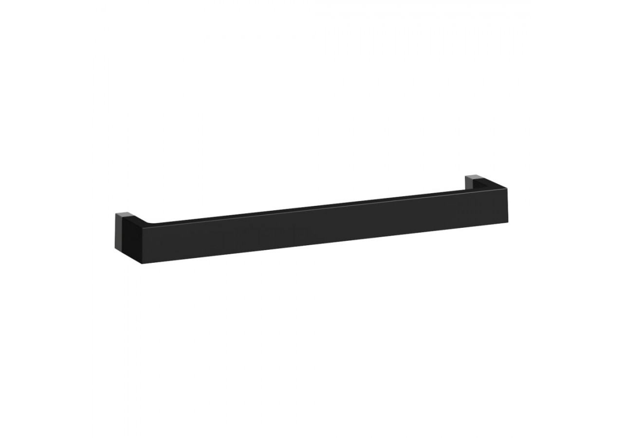 Porte-serviettes 'Rail' 450 mm plastique Kartell Noir opaque - H3813310910001 - Laufen