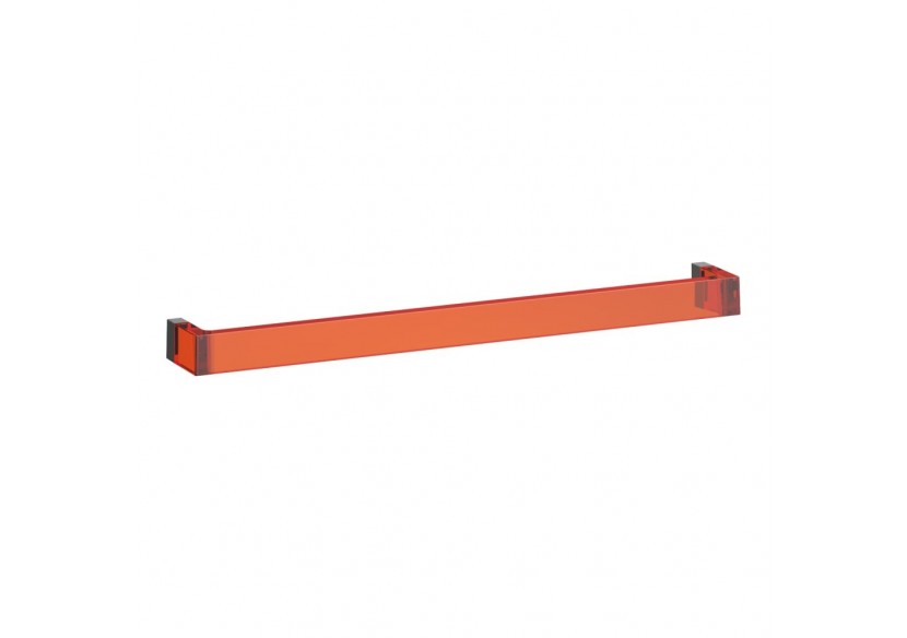 Porte-serviettes 'Rail' 600 mm plastique Kartell Orange tangerine - H3813320820001 - Laufen