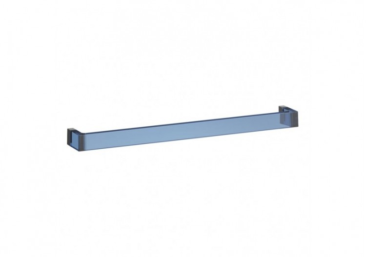 Porte-serviettes 'Rail' 600 mm plastique Kartell Bleu - H3813320830001 - Laufen