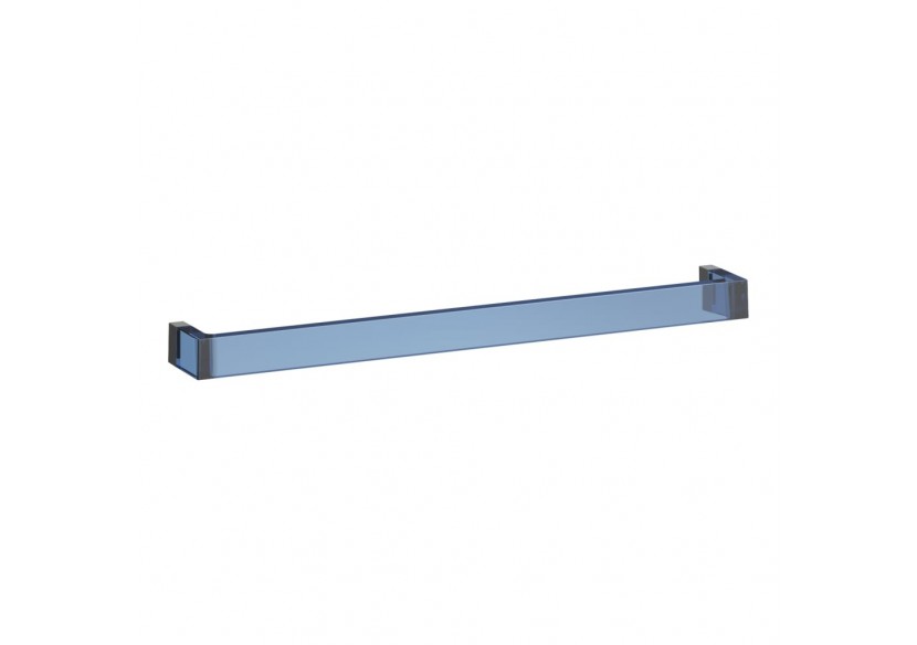 Porte-serviettes 'Rail' 600 mm plastique Kartell Bleu - H3813320830001 - Laufen