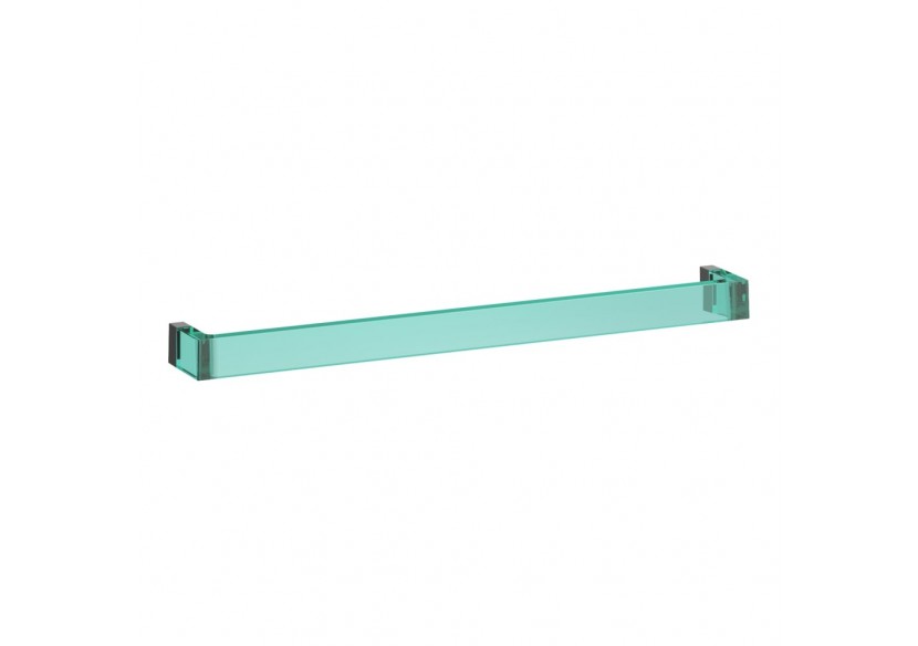 Porte-serviettes 'Rail' 600 mm plastique Kartell Vert émeraude - H3813320920001 - Laufen