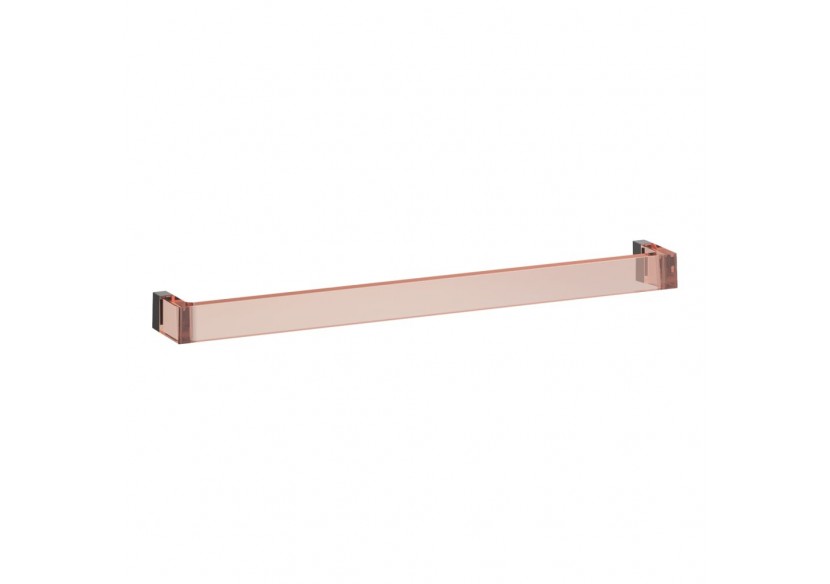 Porte-serviettes 'Rail' 600 mm plastique Kartell Rose poudré - H3813320930001 - Laufen