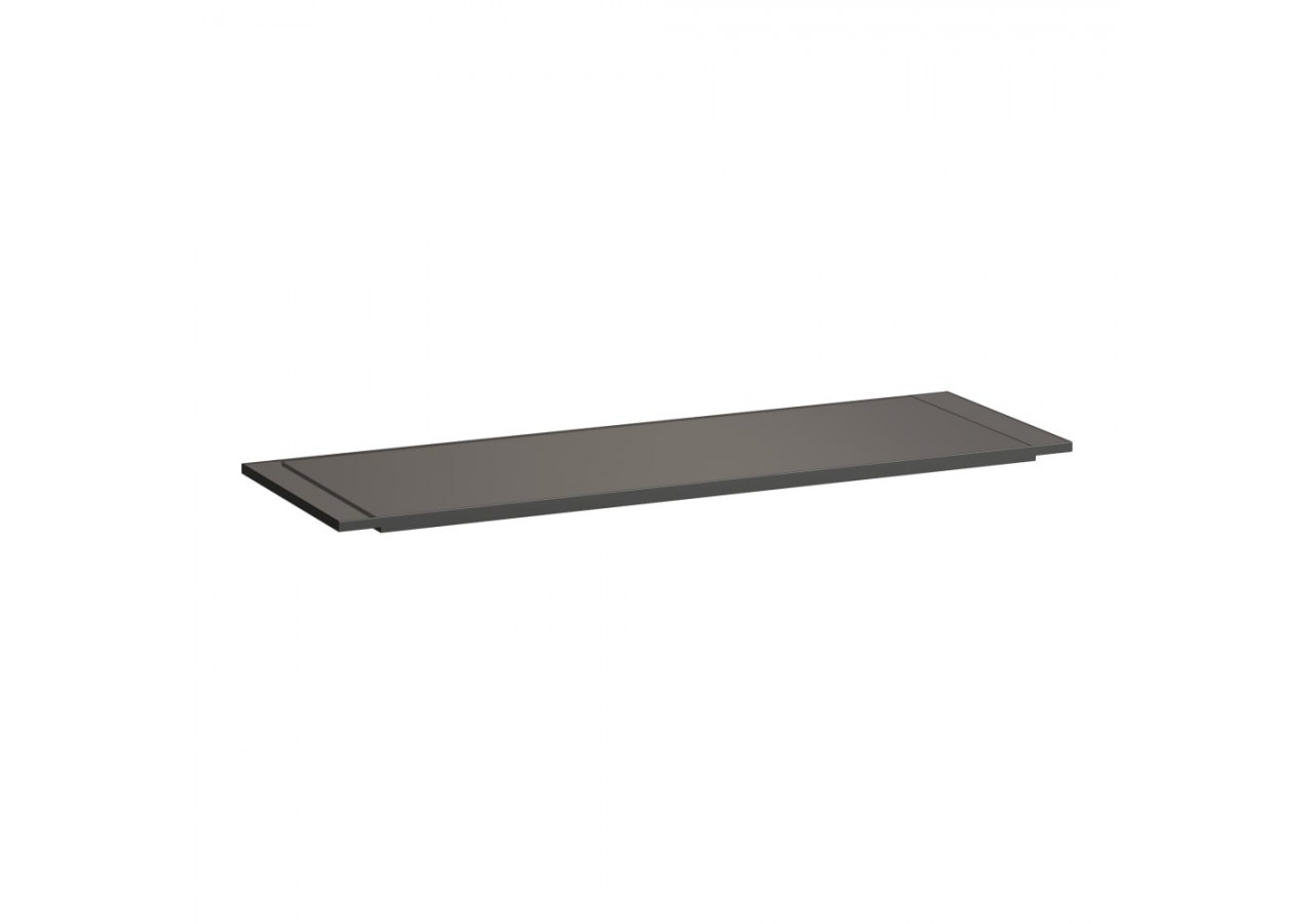 Tablette pour baignoire plastique Kartell Fumé 750 x 250 x 15 mm - H3853320850001 - Laufen