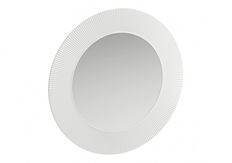 Miroir 'All saints' plastique Kartell Blanc opaque 780 x 40 x 780 mm - H3863310900001 - Laufen