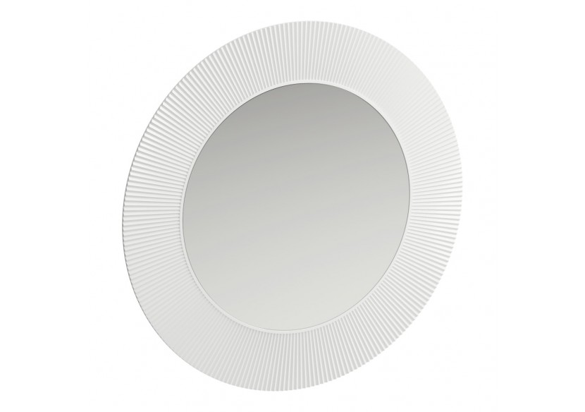 Miroir 'All saints' plastique Kartell Blanc opaque 780 x 40 x 780 mm - H3863310900001 - Laufen