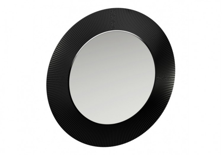 Miroir 'All saints' plastique Kartell Noir opaque 780 x 40 x 780 mm - H3863310910001 - Laufen