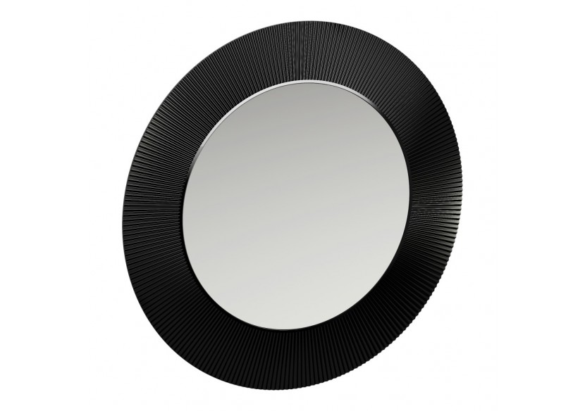 Miroir 'All saints' plastique Kartell Noir opaque 780 x 40 x 780 mm - H3863310910001 - Laufen