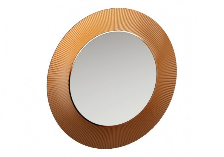 Miroir 'All saints' avec éclairage LED indirect plastique Kartell Ambre 780 x 40 x 780 mm - H3863330810001 - Laufen