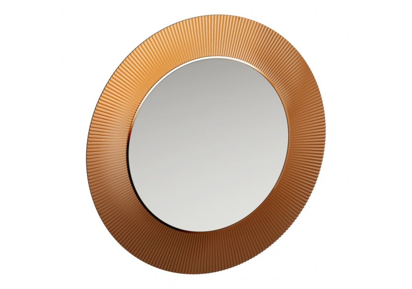 Miroir 'All saints' avec éclairage LED indirect plastique Kartell Ambre 780 x 40 x 780 mm - H3863330810001 - Laufen