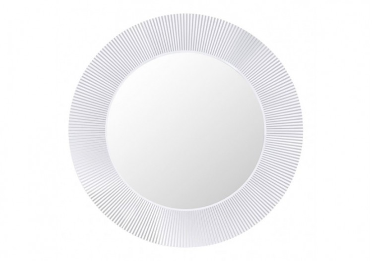 Miroir 'All saints' éclairage LED indirect plastique Kartell Transparent cristal 780 x 40 x 780 mm - H3863330840001 - Laufen