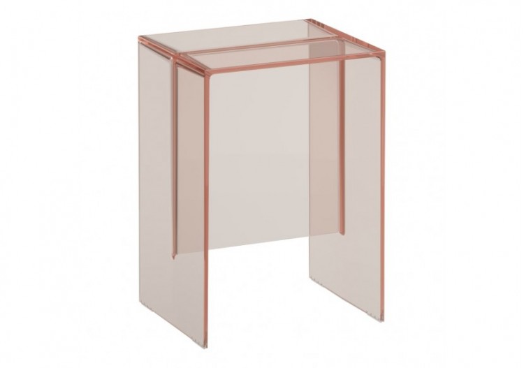 Tabouret 'Max Beam' plastique Kartell Rose poudré - H3893300930001 - Laufen