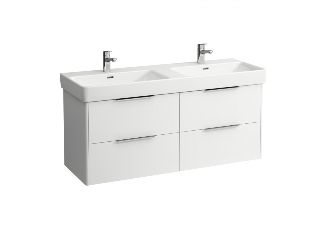 Meuble sous lavabo 4 tiroirs Base Orme foncé 1260 x 440 x 530 mm - H4025141102631 - Laufen