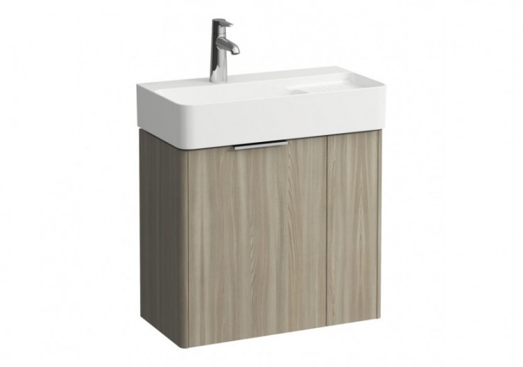 Meuble sous lavabo 2 portes Base Orme clair 585 x 290 x 525 mm - H4025521102621 - Laufen
