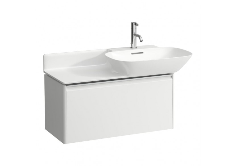 Meuble 1 tiroir Ino Blanc mat 770 x 350 x 360 mm - H4030011102601 - Laufen