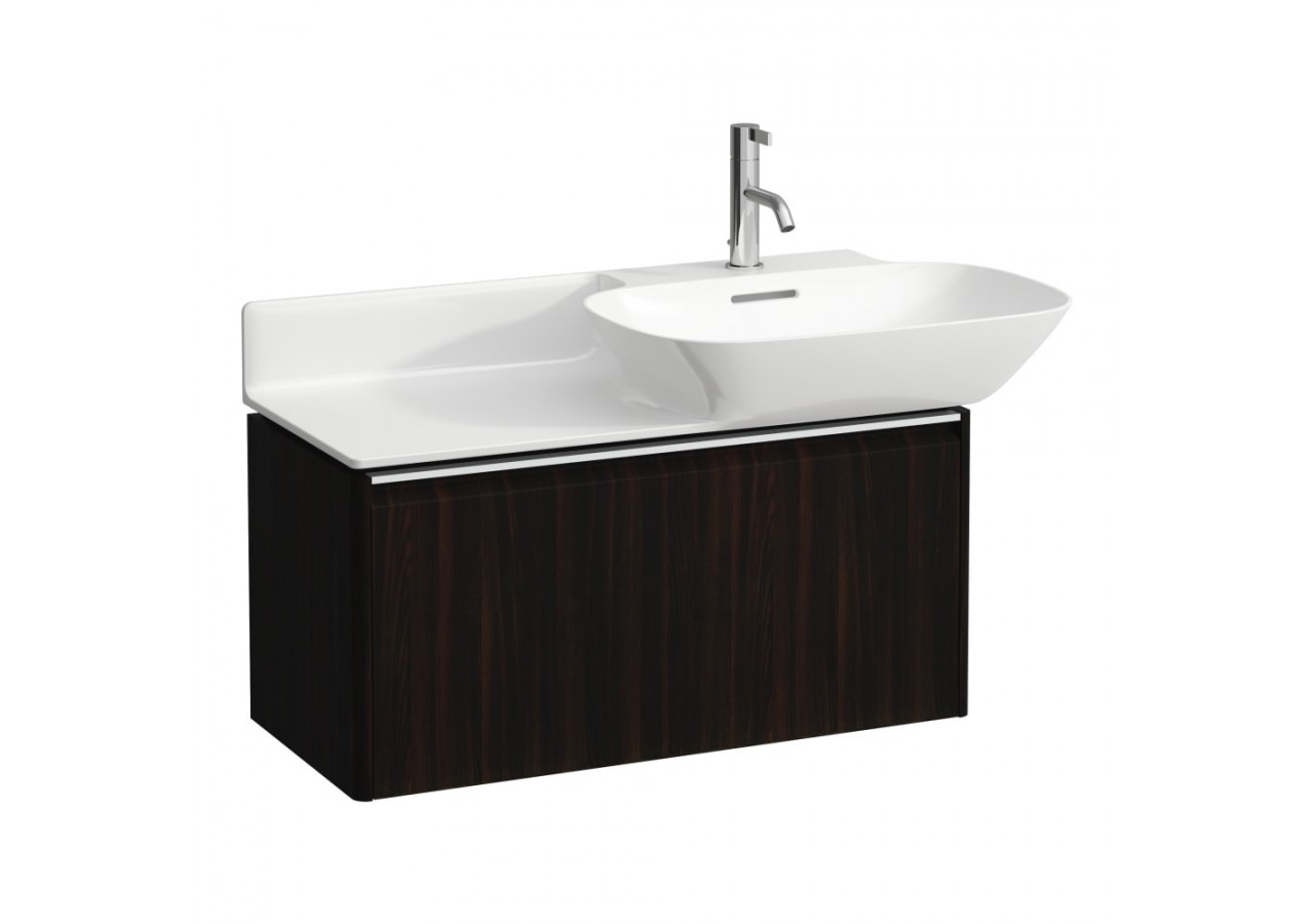 Meuble 1 tiroir Base Orme foncé 770 x 350 x 360 mm - H4030011102631 - Laufen