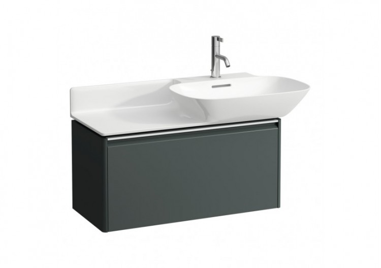 Meuble 1 tiroir Base Gris signalisation 770 x 350 x 360 mm - H4030011102661 - Laufen