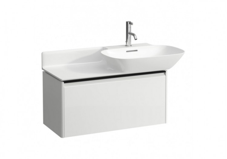 Meuble 1 tiroir Base Blanc brillant 770 x 350 x 360 mm - H4030031102611 - Laufen
