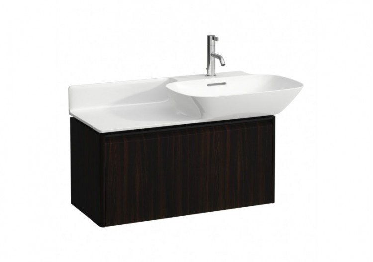 Meuble 1 tiroir Base Orme foncé 770 x 350 x 360 mm - H4030031102631 - Laufen