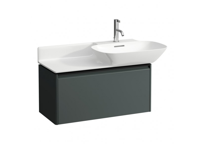 Meuble 1 tiroir Base Gris signalisation 770 x 350 x 360 mm - H4030031102661 - Laufen