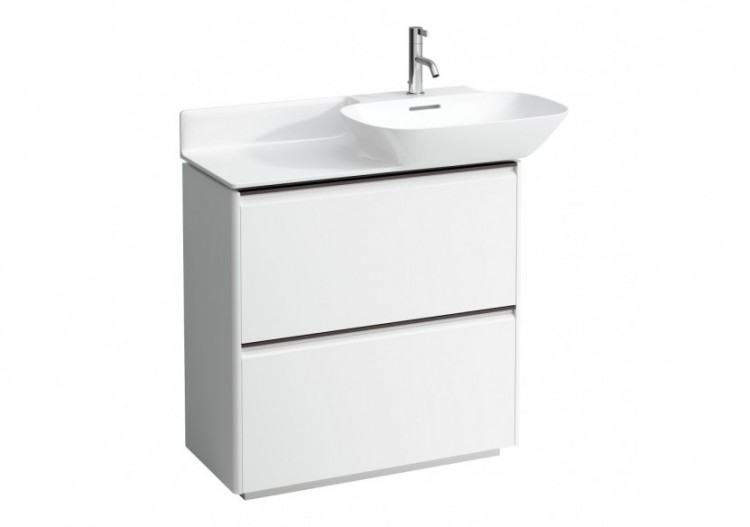 Meuble 2 tiroirs Base Blanc mat 770 x 350 x 775 mm - H4030041102601 - Laufen