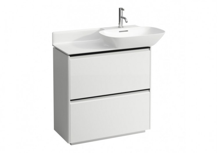 Meuble 2 tiroirs Base Blanc brillant 770 x 350 x 775 mm - H4030041102611 - Laufen