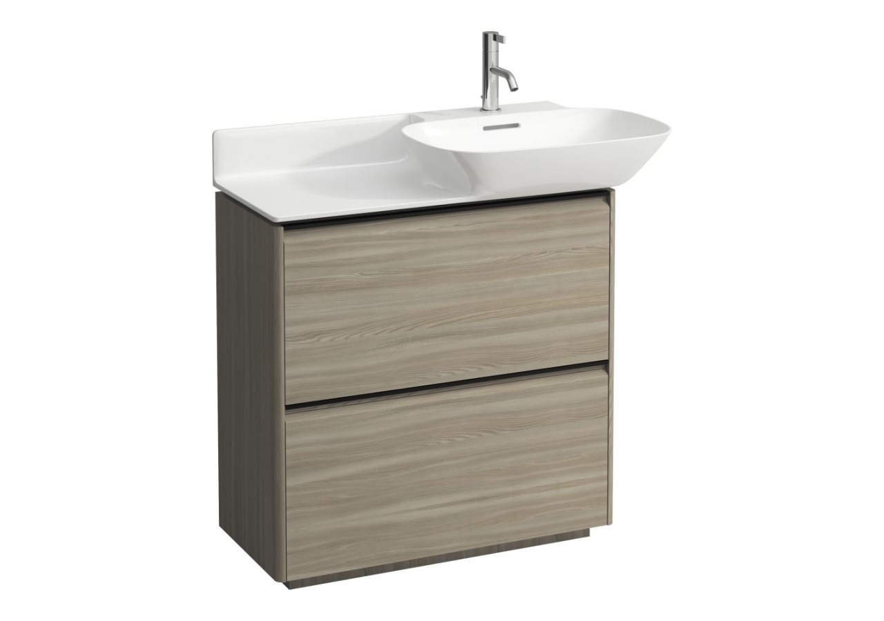 Meuble 2 tiroirs Base Orme clair 770 x 350 x 775 mm - H4030041102621 - Laufen