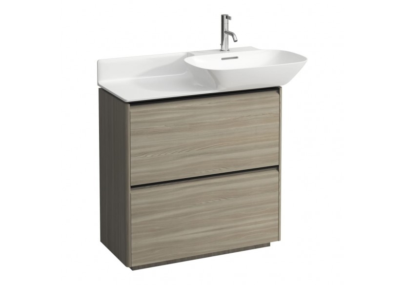 Meuble 2 tiroirs Base Orme clair 770 x 350 x 775 mm - H4030041102621 - Laufen