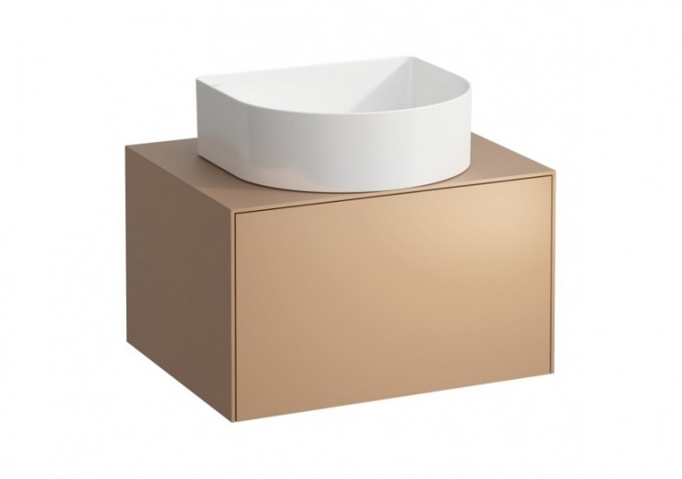 Meuble sous lavabo Sonar Cuivre (laqué) 575 x 455 x 340 mm - H4054010340411 - Laufen