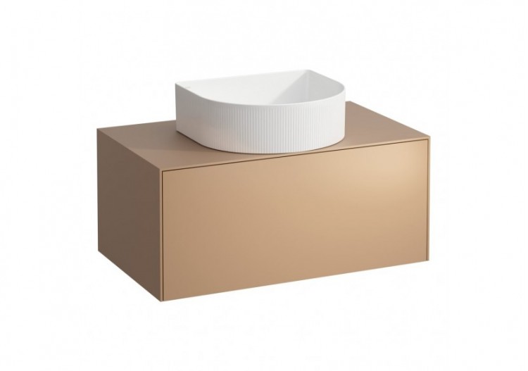 Meuble sous lavabo Sonar Cuivre (laqué) 775 x 455 x 340 mm - H4054110340411 - Laufen