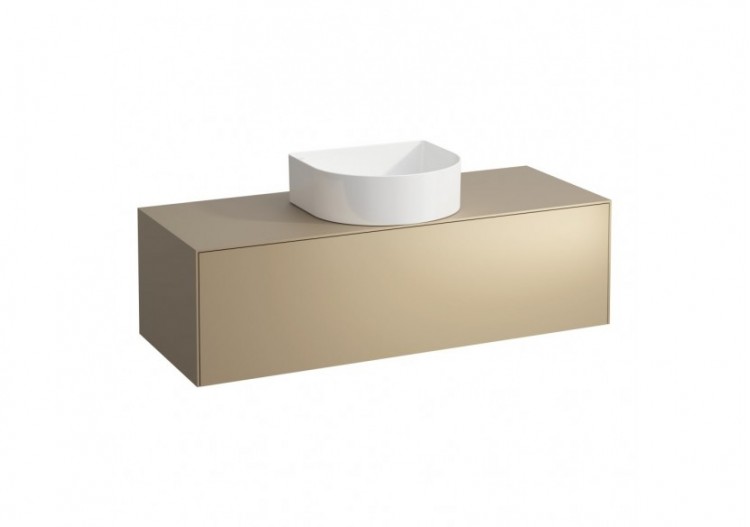 Meuble sous lavabo Sonar Doré (laqué) 1175 x 455 x 340 mm - H4054210340401 - Laufen