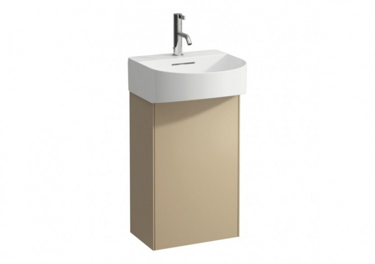 Meuble sous lavabo 1 porte Sonar Doré (laqué) 385 x 240 x 600 mm - H4054810340401 - Laufen