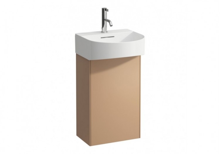 Meuble sous lavabo 1 porte Sonar Cuivre (laqué) 385 x 240 x 600 mm - H4054820340411 - Laufen