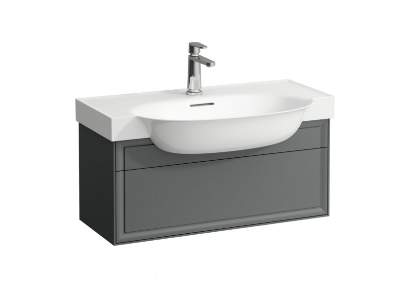 Meuble 1 tiroir New Classic Gris signalisation 775 x 315 x 345 mm - H4060410856271 - Laufen