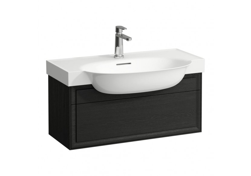 Meuble 1 tiroir New Classic Chêne noirci 775 x 315 x 345 mm - H4060410856281 - Laufen