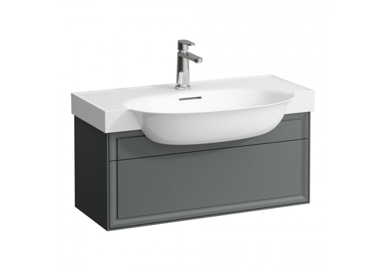 Meuble 1 tiroir New Classic Blanc brillant 775 x 315 x 345 mm - H4060410856311 - Laufen