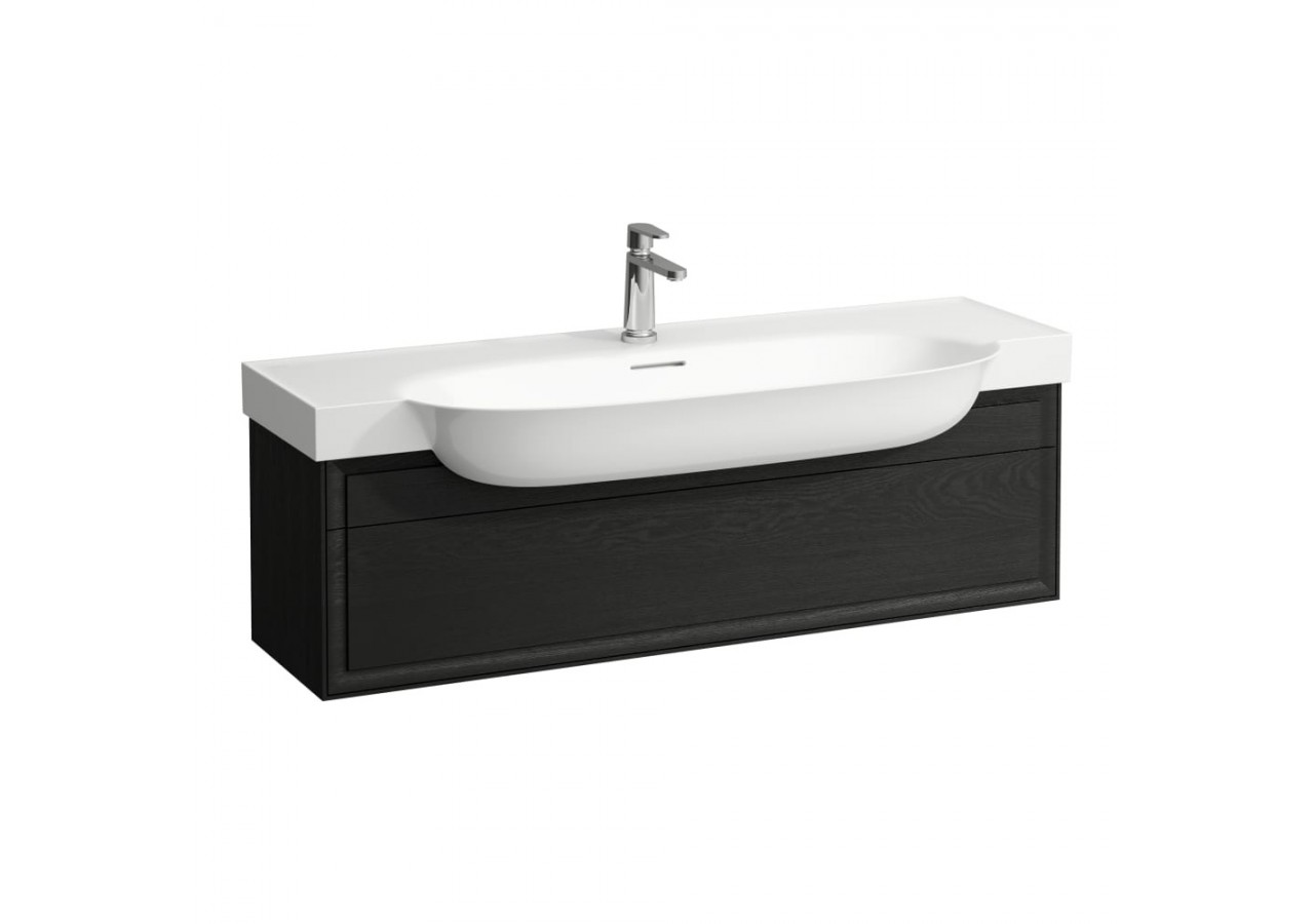 Meuble 1 tiroir New Classic Chêne noirci 1175 x 315 x 345 mm - H4060510856281 - Laufen
