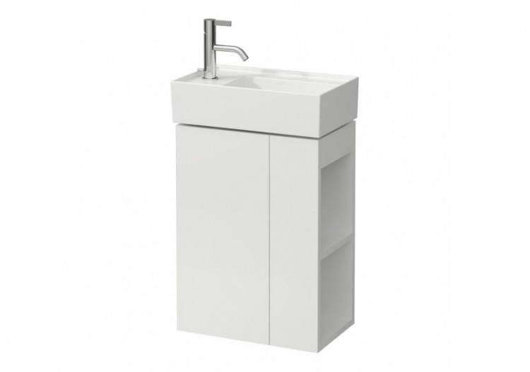 Meuble sous lavabo Kartell Blanc mat 440 x 270 x 600 mm - H4075170336401 - Laufen
