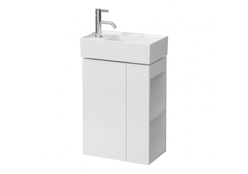 Meuble sous lavabo Kartell Blanc mat 440 x 270 x 600 mm - H4075170336401 - Laufen
