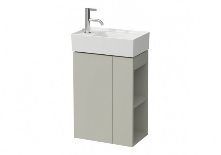 Meuble sous lavabo Kartell Gris silex 440 x 270 x 600 mm - H4075170336411 - Laufen