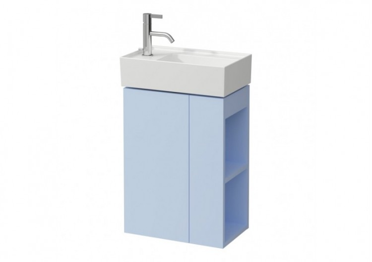 Meuble sous lavabo Kartell Gris-bleu 440 x 270 x 600 mm - H4075170336451 - Laufen