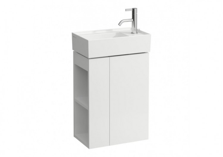 Meuble sous lavabo Kartell Blanc mat 440 x 270 x 600 mm - H4075180336401 - Laufen
