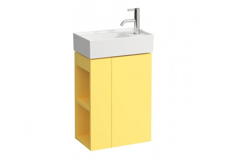 Meuble sous lavabo Kartell Jaune moutarde 440 x 270 x 600 mm - H4075180336441 - Laufen