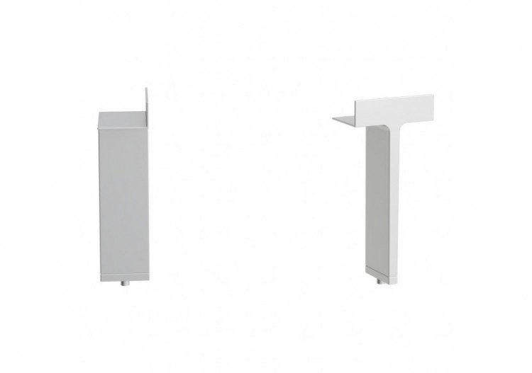 Jeu de pieds réglables (2 pièces) Kartell 10 x 50 x 175 mm - H4076600330001 - Laufen