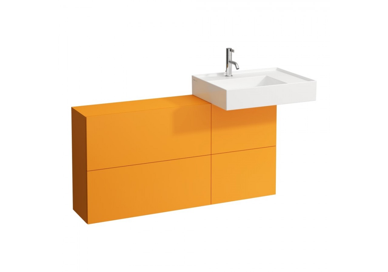 Elément latéral lavabo à droite Kartell Ocre 1200 x 270 x 610 mm - H4082920336431 - Laufen
