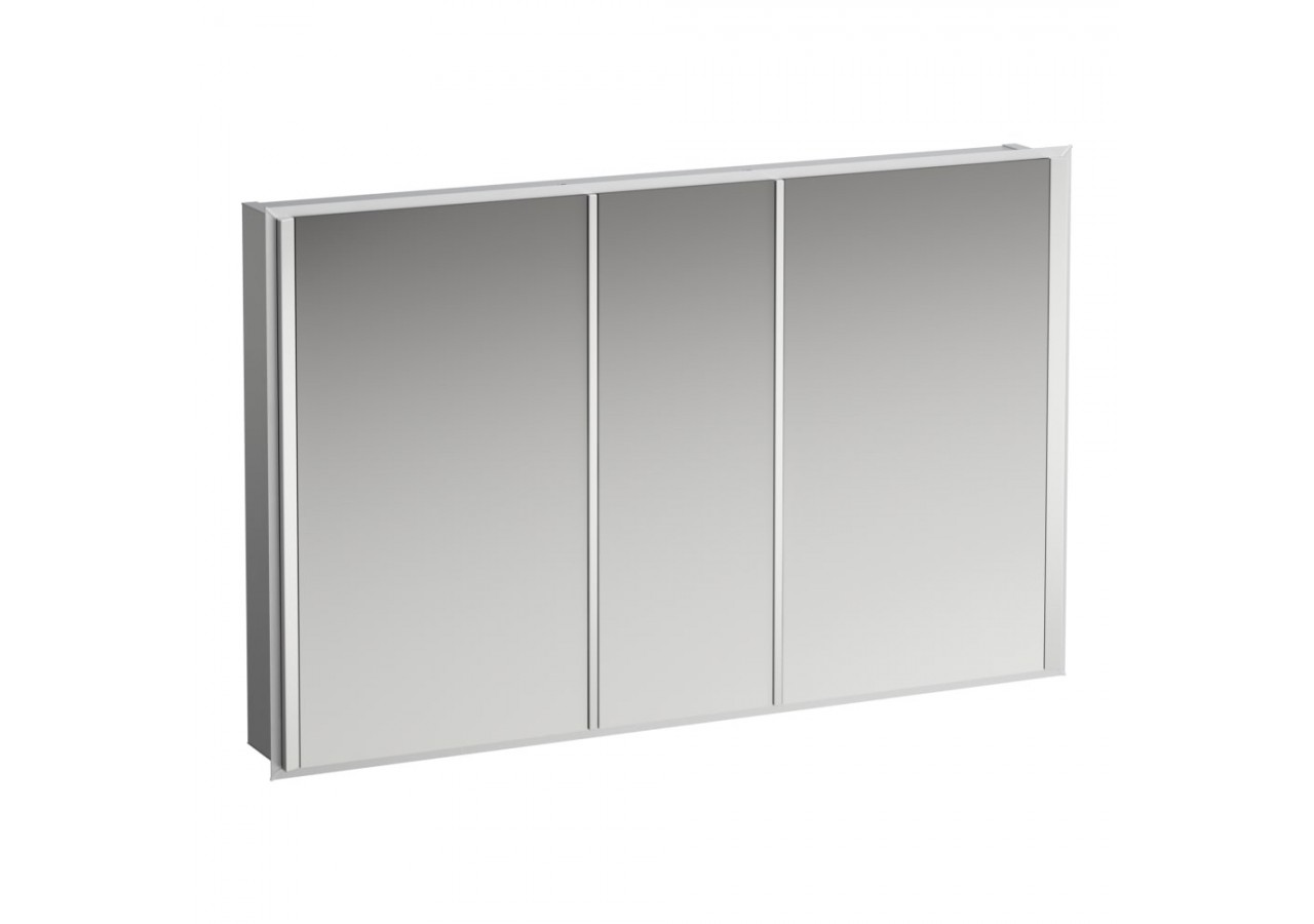 Armoire de toilette Frame Blanc brillant 1200 x 150 x 750 mm - H4088049001451 - Laufen