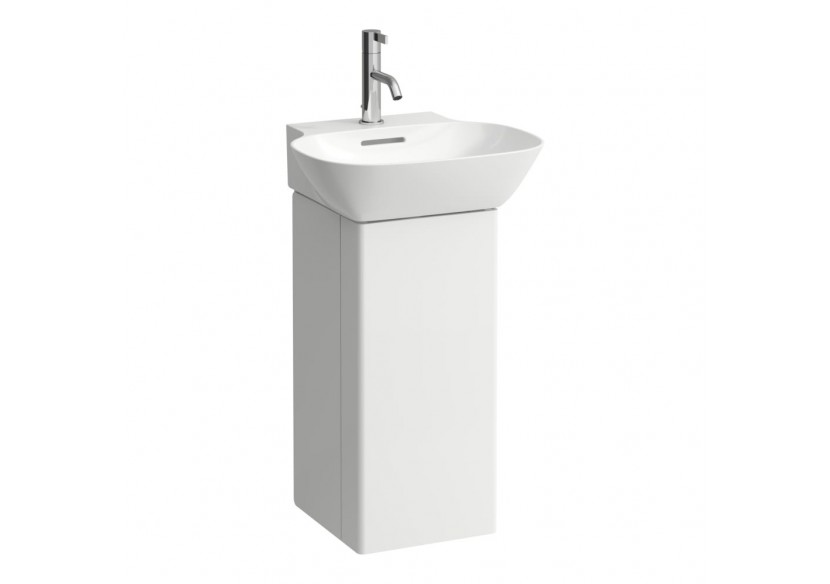 Meuble sous lavabo 1 porte en aluminium Ino Blanc mat 280 x 310 x 605 mm - H4253020301701 - Laufen